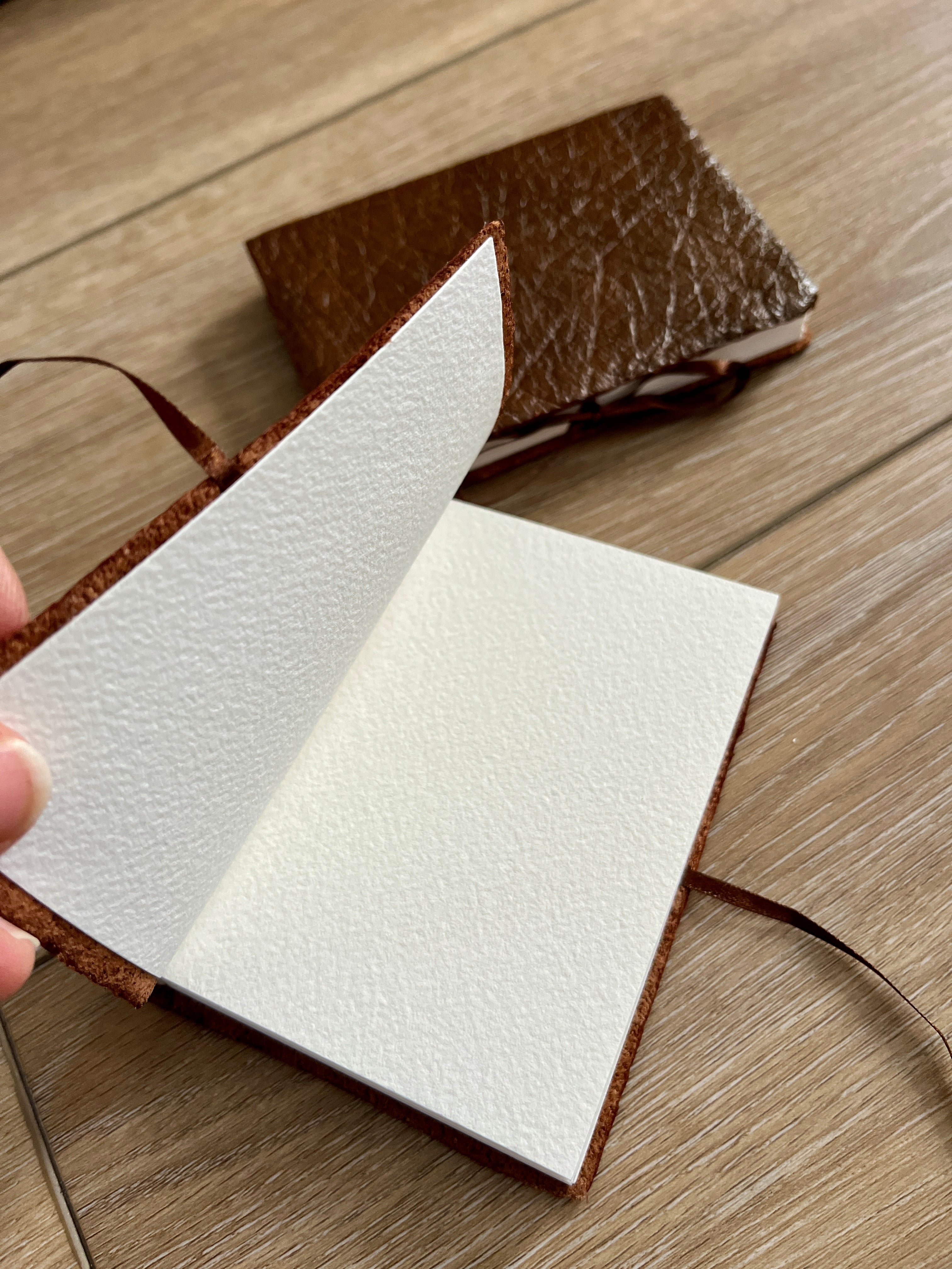 2 x Jumbo handmade mini journals