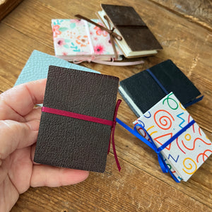 Accordion / concertina mini journal - blank pages