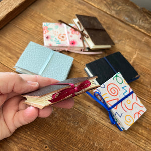 Accordion / concertina mini journal - blank pages