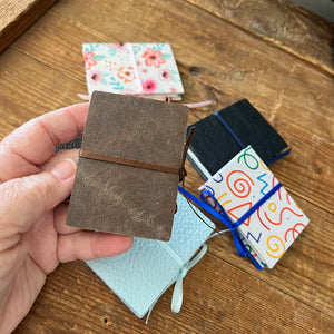 Accordion / concertina mini journal - blank pages