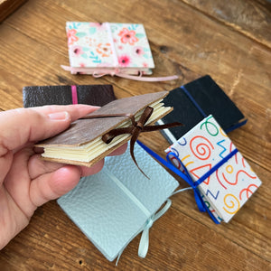 Accordion / concertina mini journal - blank pages