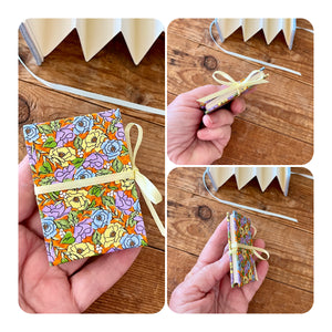 Accordion / concertina mini journal - blank pages