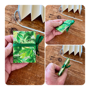 Accordion / concertina mini journal - blank pages