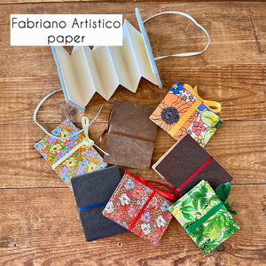 Accordion / concertina mini journal - blank pages