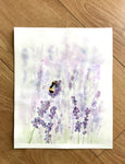 Lavender and bumblebee