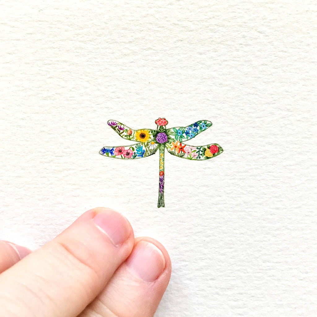 Floral dragonfly