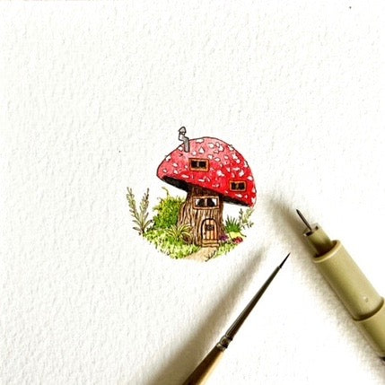 Mushroom house