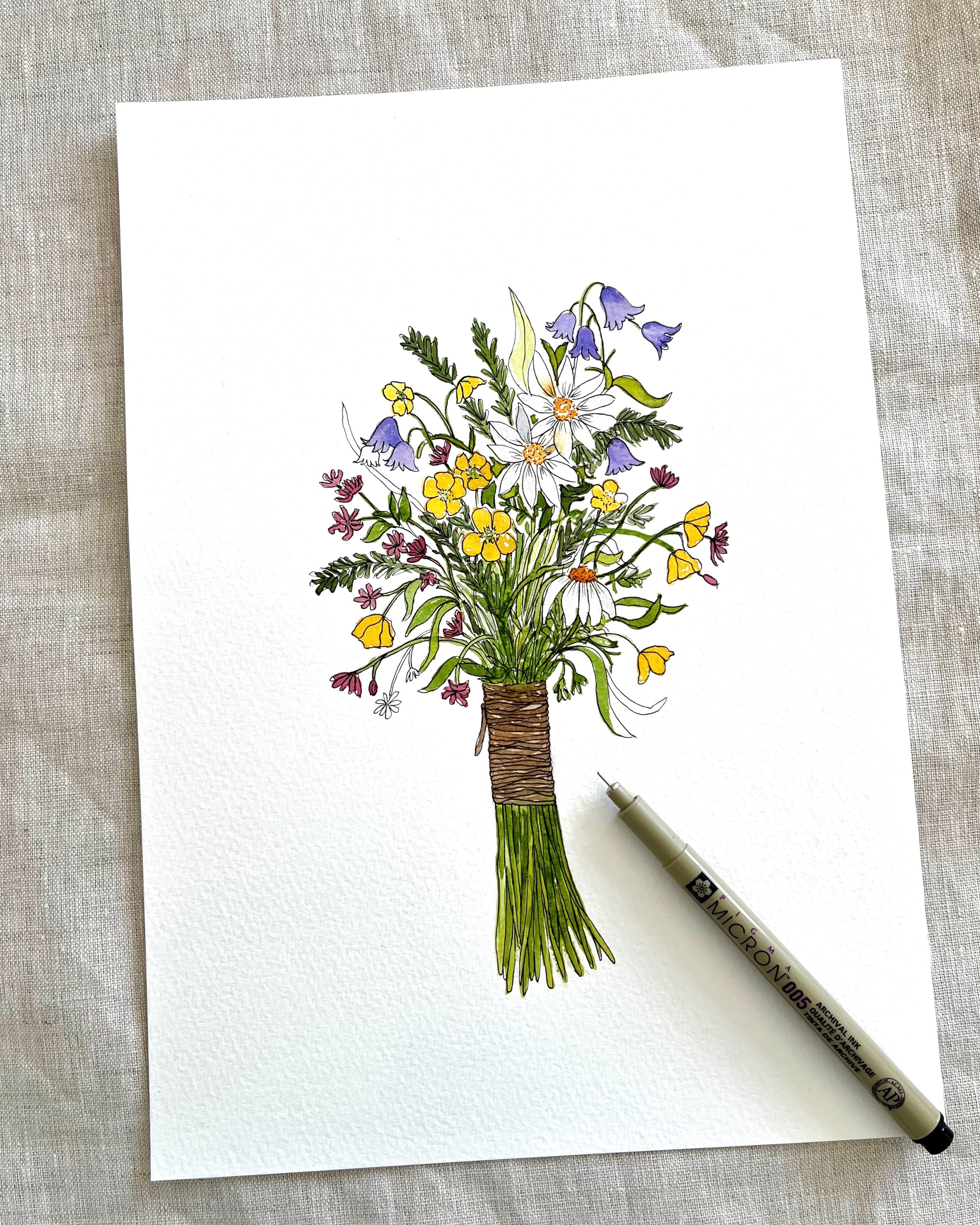 Wildflower bouquet