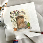 Door in ink